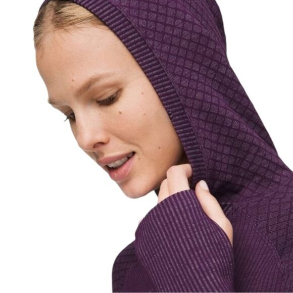 Lululemon Rest Less Hoodie Purple Size 4 - Picture 3 of 14